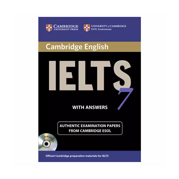 کتاب زبان IELTS Cambridge 7 همراه با CD انتشارات کمبریج
