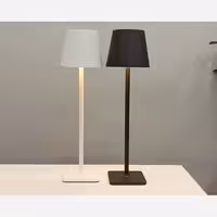 آباژور لمسی پایه بلند کلاسیک ساده شارژی