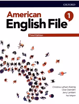 کتاب American English File 1 – third edition