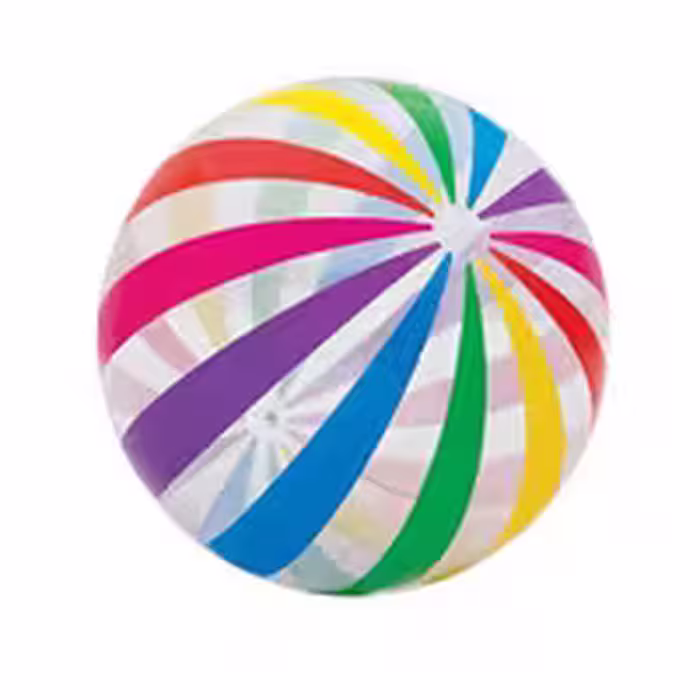 توپ بادی راه راه رنگی سایز بزرگ