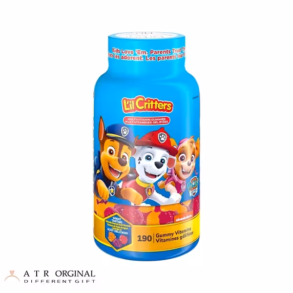 پاستیل مولتی ویتامین کودک پا پاترول لیل کریترز 190 عددی