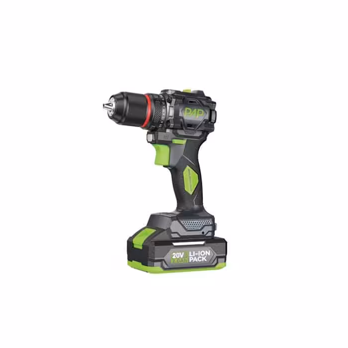 دریل شارژی براشلس 20 ولت لیتیوم پی ای پی مدل BID-2015