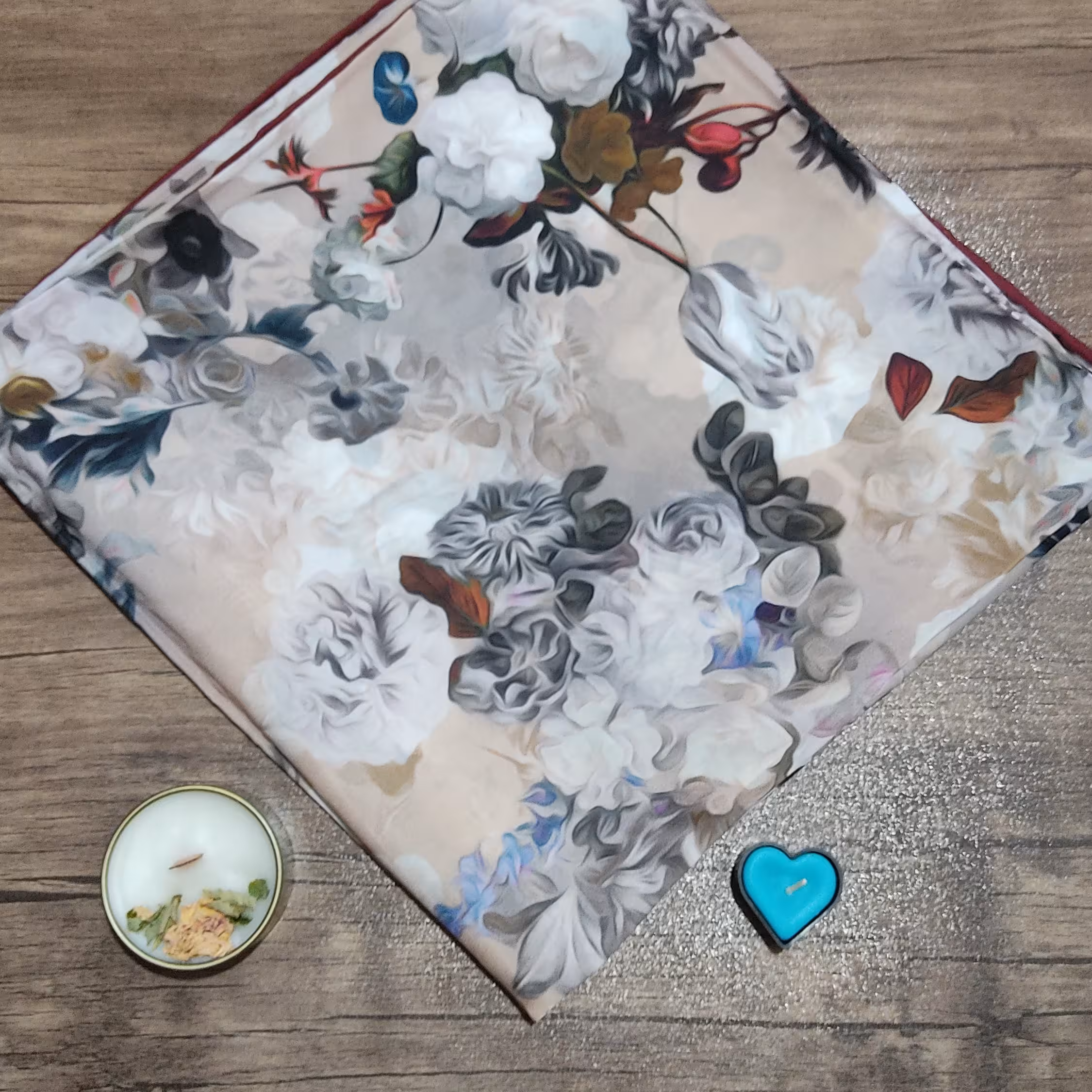 روسری حریر کرپ کد 19