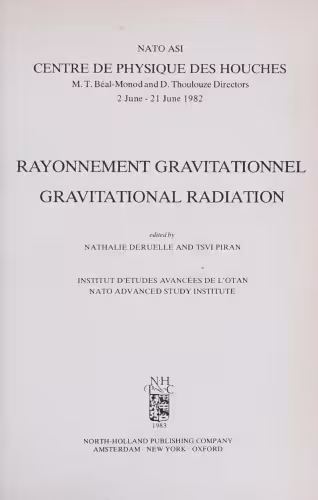 خرید و دانلود نسخه کامل کتاب Rayonnement Gravitationnel Gravitational Radiation