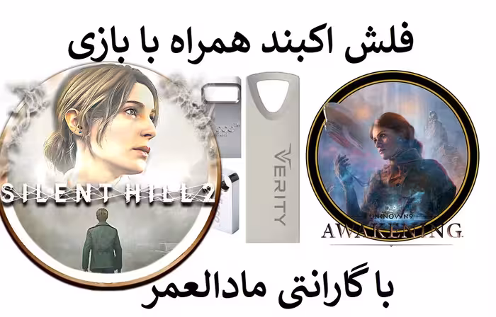 فلش مموری همراه با بازی سایلنت هیل 2 برای کامپیوتر Silent Hill 2
