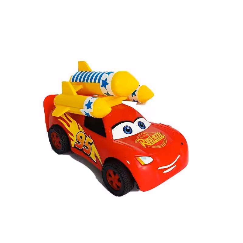 ماشین بازی پلاستیکی مکویین قدرتی جعبه ای