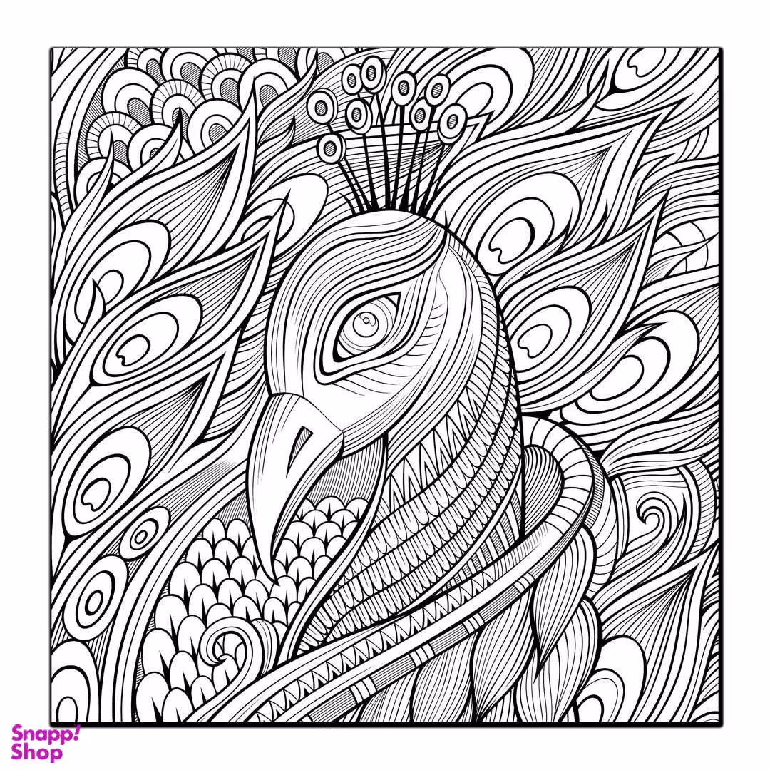 تابلو شاسی بکلیت طرح الگو نقاشی طاووس مدل SH-13794