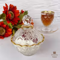 قندان  آنجلیکا لب طلا