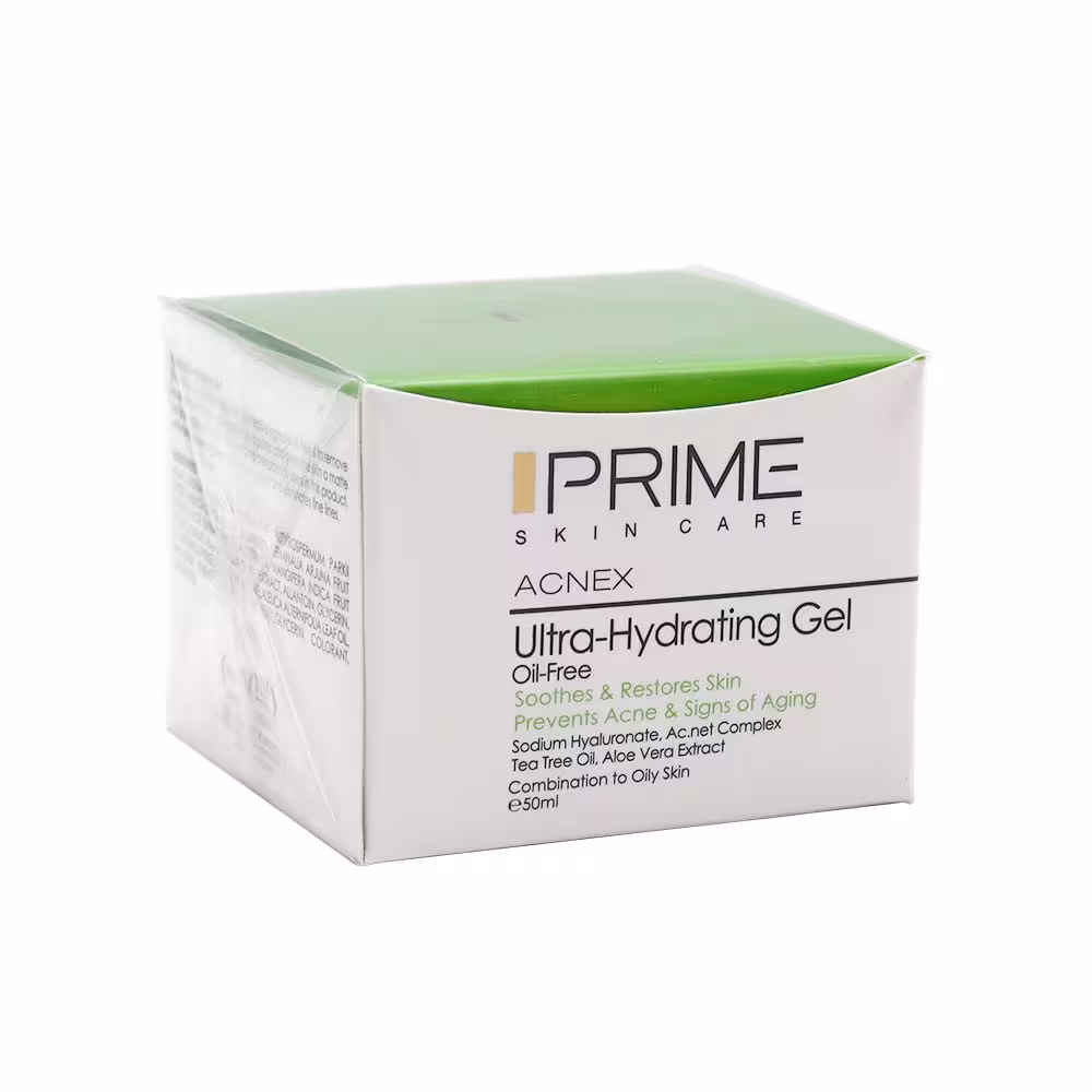 ژل آبرسان قوی پوست چرب پریم حجم 50میلی لیتر