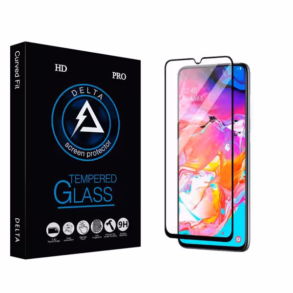 محافظ صفحه نمایش سرامیکی دلتا مدل HD مناسب برای گوشی موبایل سامسونگ Galaxy A70