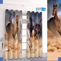 پرده تصویری طرح اسب برند پرنا