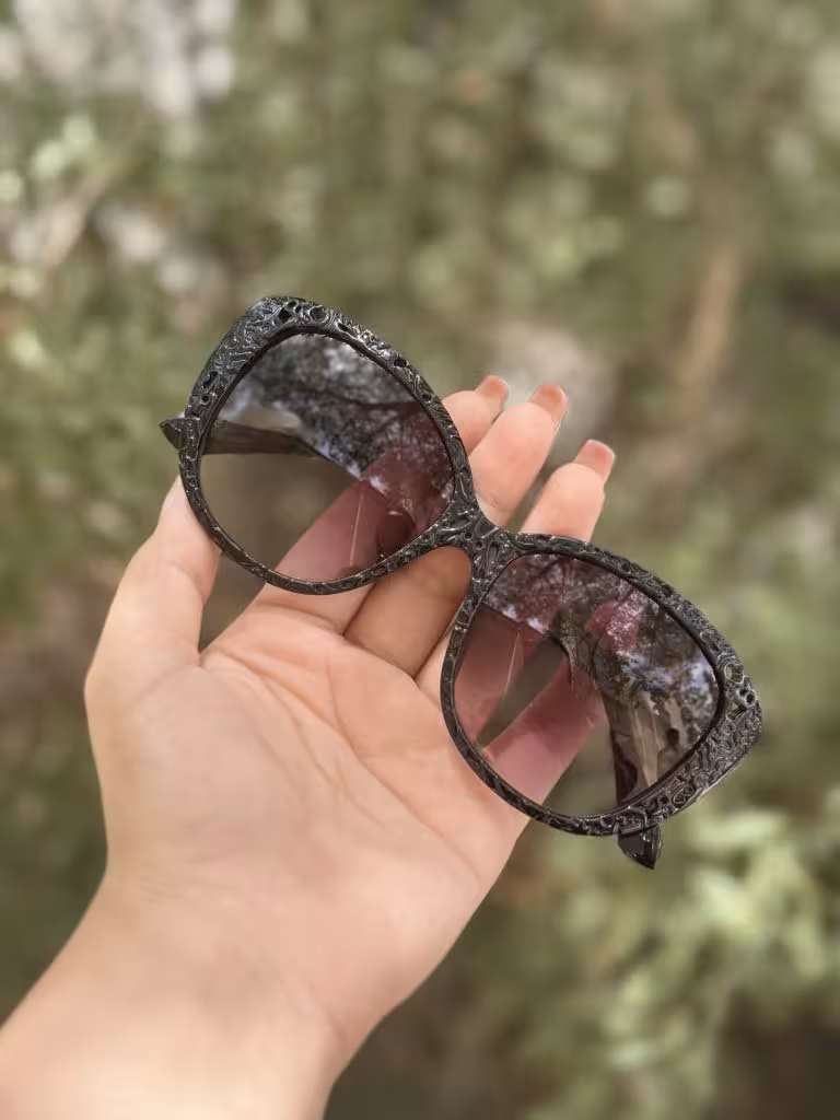 عینک افتابی برند chanel زنانه دخترانه  کلاسیک یووی 400