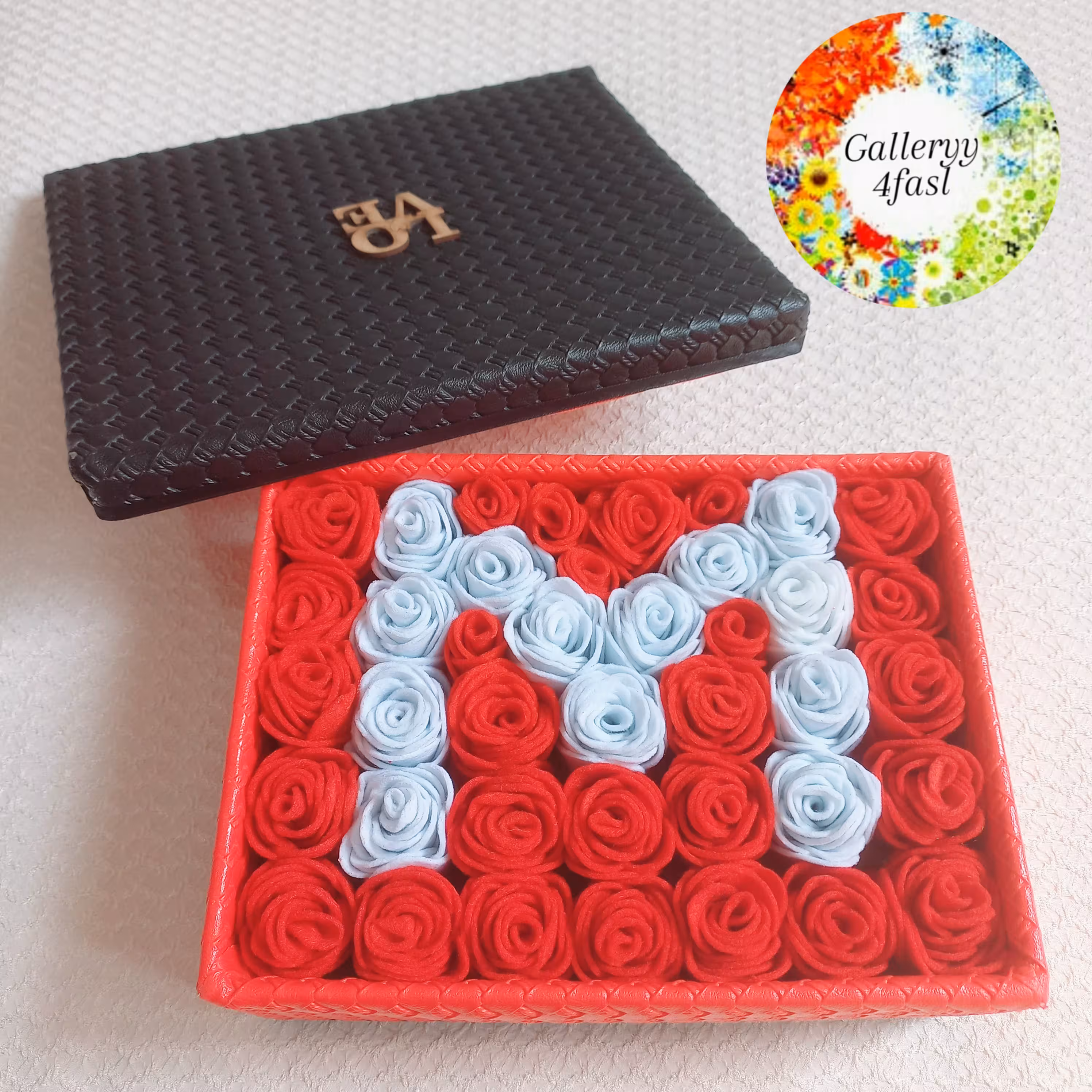 باکس گل نمدی باکس گل مصنوعی 