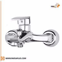 شیر حمام دوان مدل تریفا کروم