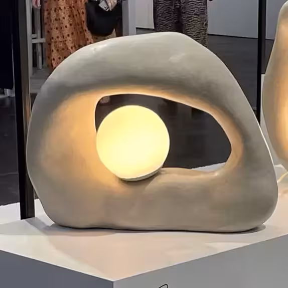 آباژور دفرمه حبابی چراغ خواب مدرن مینیمال حباب