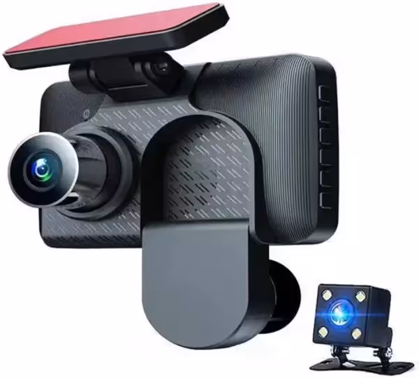 دوربین ثبت وقایع خودرو 3 لنز مدل Y18