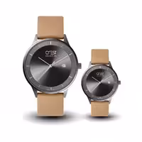 ست ساعت مچی زنانه و مردانه کرست مدل 6031-2 (اورجینال)