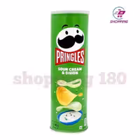 چیپس پرینگلز با طعم خامه ترش و پیاز 165 گرم