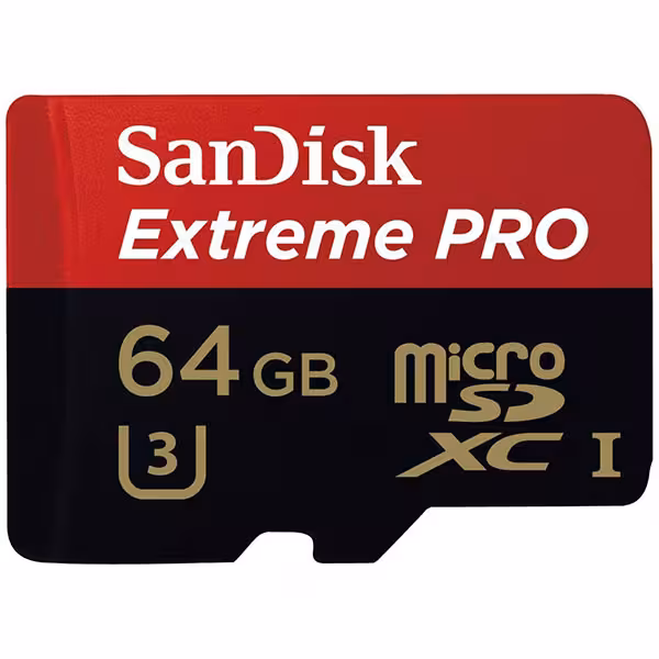 کارت حافظه microSDHC سن دیسک مدل Extreme Pro کلاس 10 ظرفیت 64 گیگابایت - فروشگاه اینترنتی پروتاچ