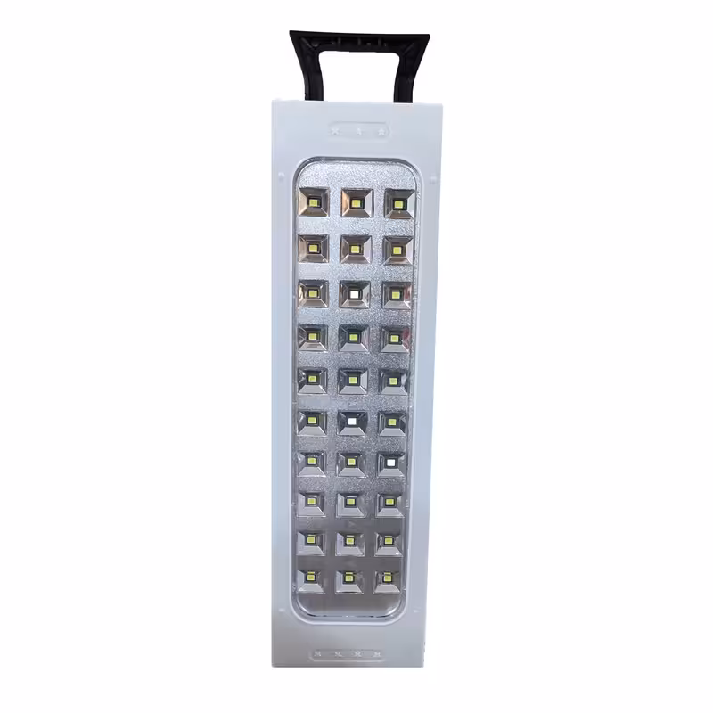 چراغ اضطراری شارژی HG-716 با 30 لامپ SMD و باتری قابل شارژ