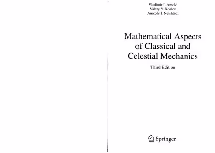 خرید و دانلود نسخه کامل کتاب Mathematical Aspects of Classical and Celestial Mechanics