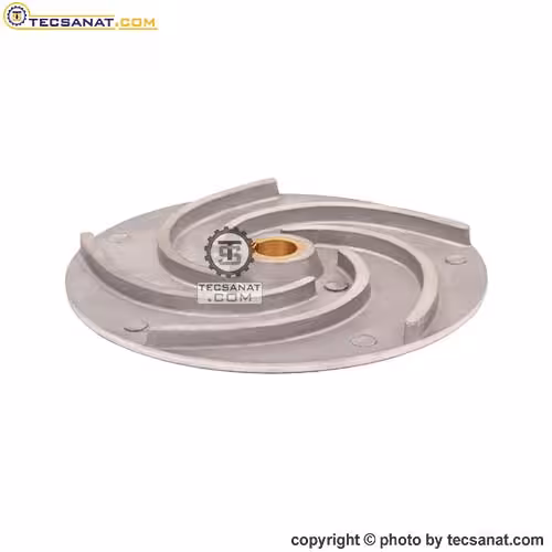 پروانه آب پخش کن آلومینیومی کفکش توان تک قطر 129
