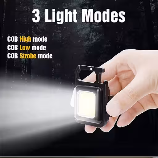 چراغ قوه چندکاره مدل KEYCHAIN MAGNET