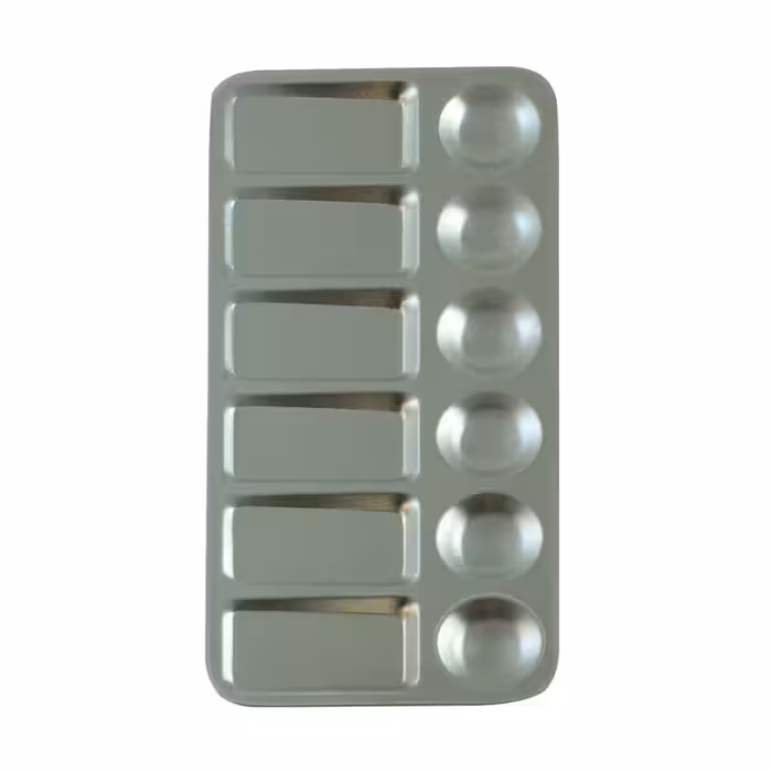 پالت آلومینیومی مستطیل بزرگ