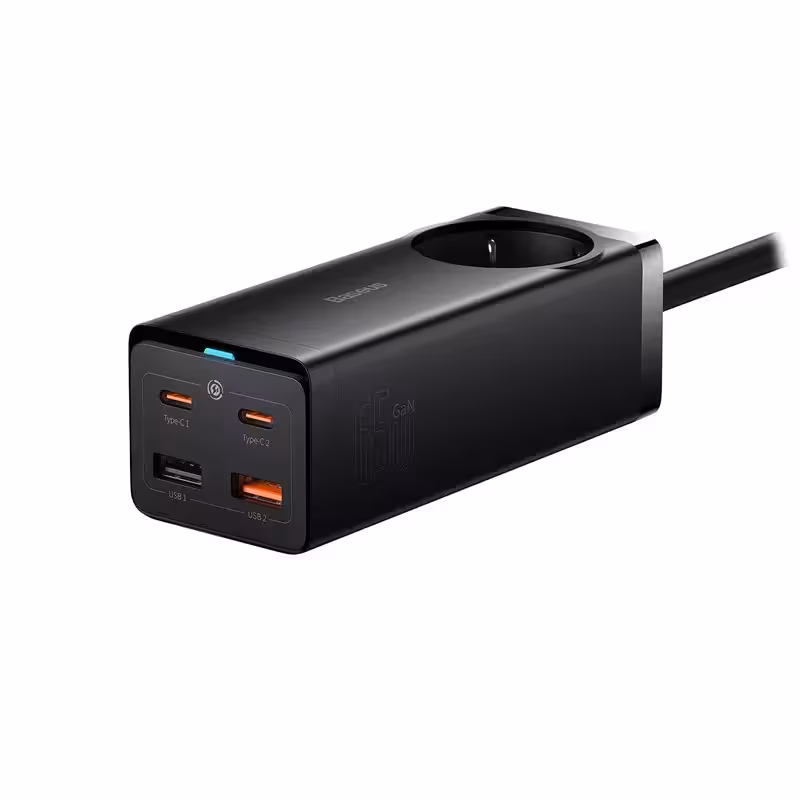 شارژر رومیزی 65 وات بیسوس مدل PSZM000901