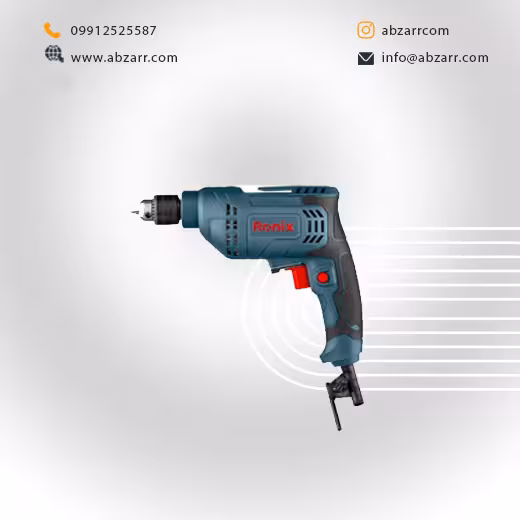 دریل 6/5 میلیمتری آچاری 400 وات رونیکس Ronix مدل 2107 (( اقساط یک ساله ))