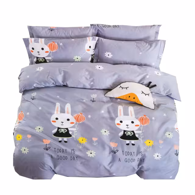 سرویس روتختی یک نفره کارینا 6 تکه مدل Rabbit B