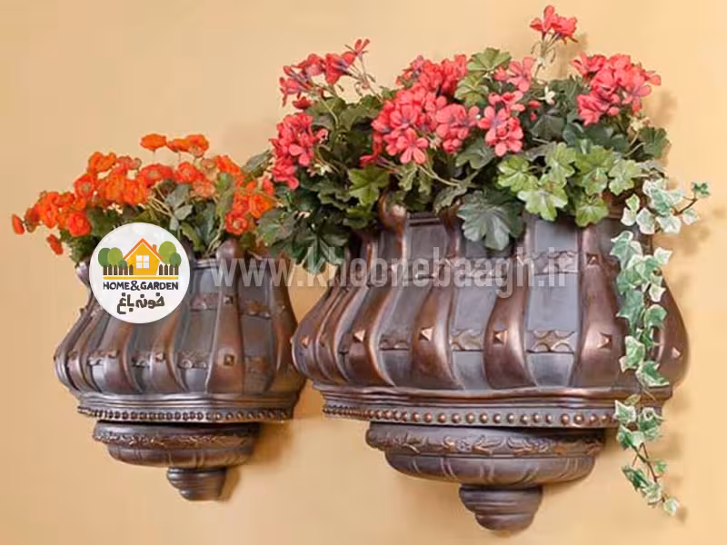 گلدان وارداتی دیواری