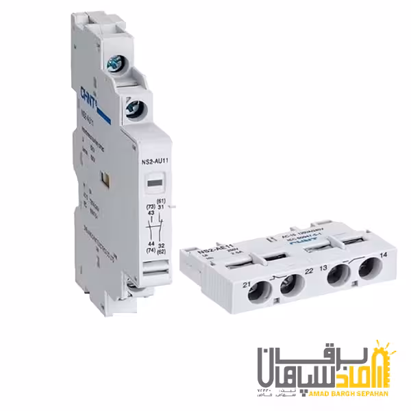 کنتاکت کمکی 1NO 1NC کلید حرارتی (تیپ کوچک) (نصب از رو) CHINT مدل NS2-AE11