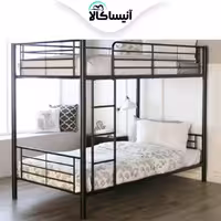 تخت خواب فلزی دو طبقه آنیسا مدل S10