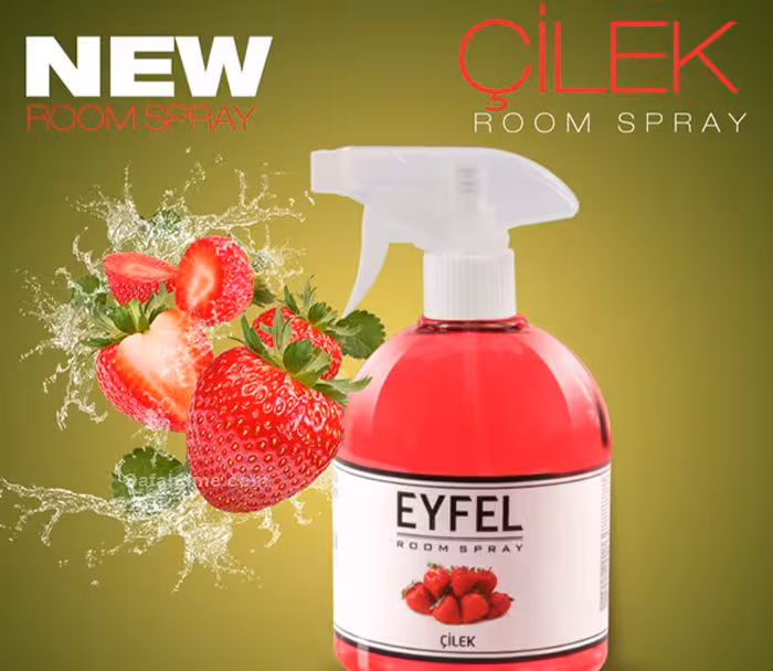 اسپری خوشبوکننده محیط ایفل با رایحه توت فرنگی