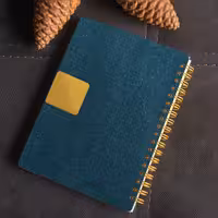 دفتر یادداشت مدیریتی آبی