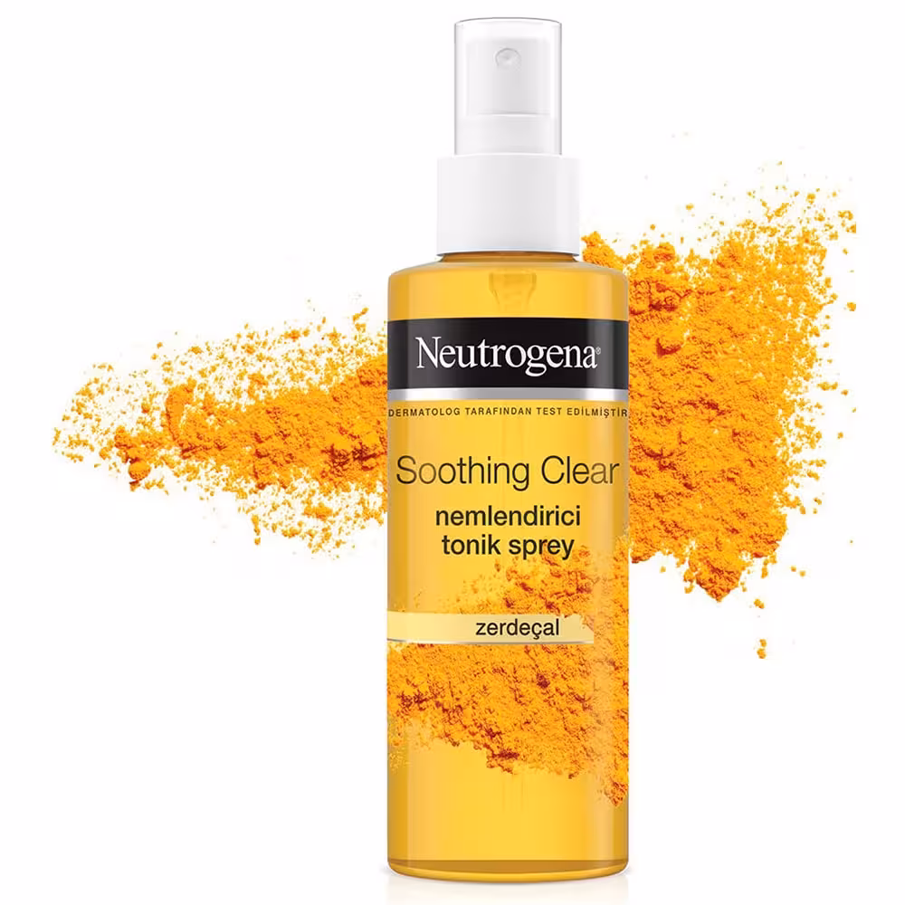 اسپری تونر آبرسان زردچوبه نوتروژینا Neutrogena soothing clear
