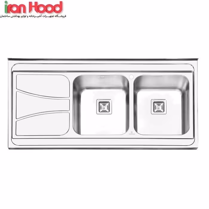 سینک پرنیان استیل Ps 1112 روکار