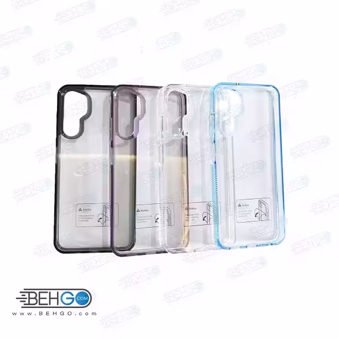 قاب گوشی سامسونگ A05S کاور پشت شفاف دور رنگی مدل  Samsung Galaxy A05S 4G