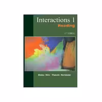 Interactions 1 Reading Fourth Edition