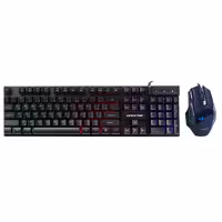 ست کیبورد و ماوس مخصوص بازی کینگ استار مدل KBM255G
