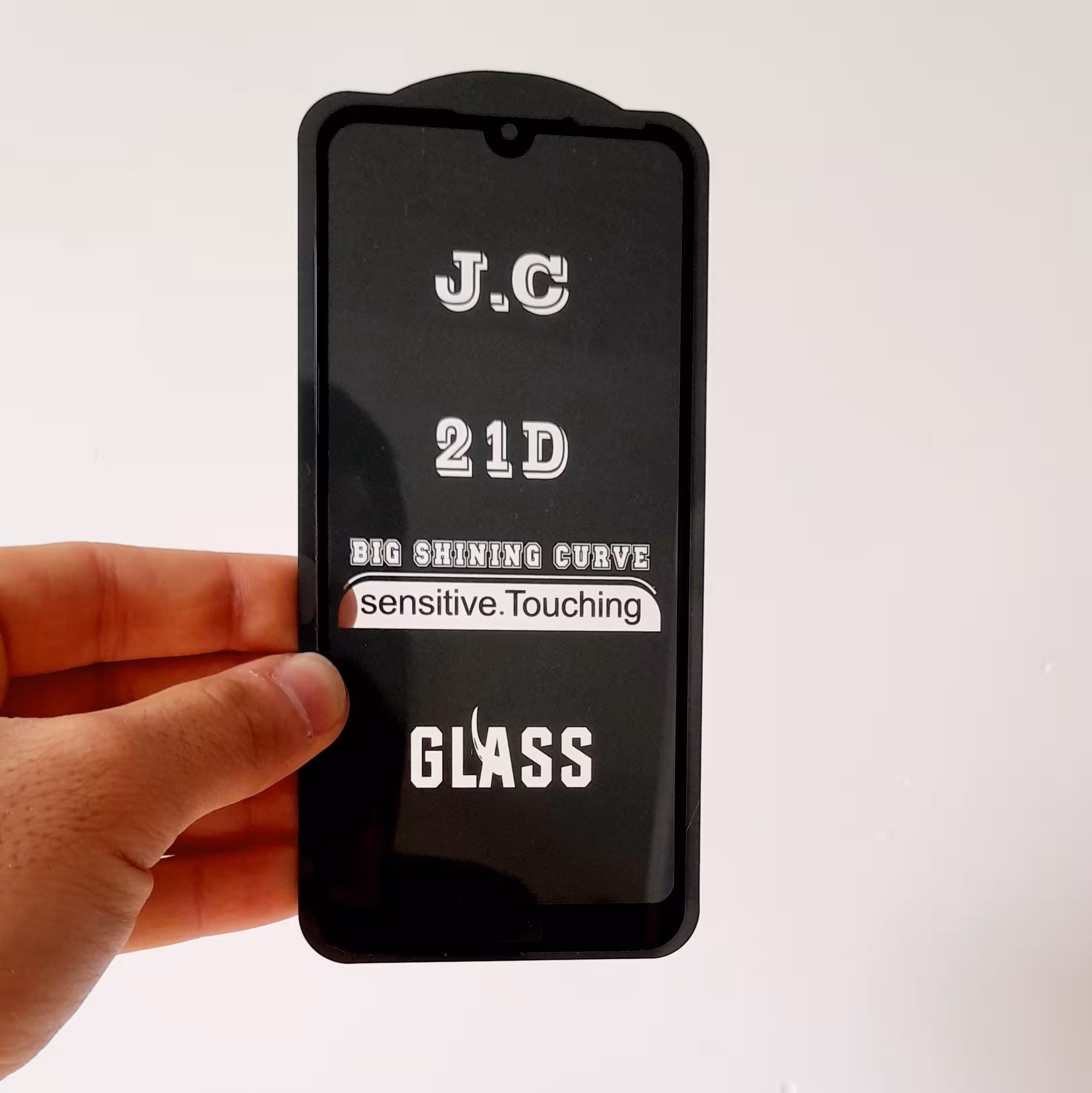 محافظ صفحه نمایش فول تمام صفحه براق مناسب برای گوشی موبایل Huawei Y6 2019