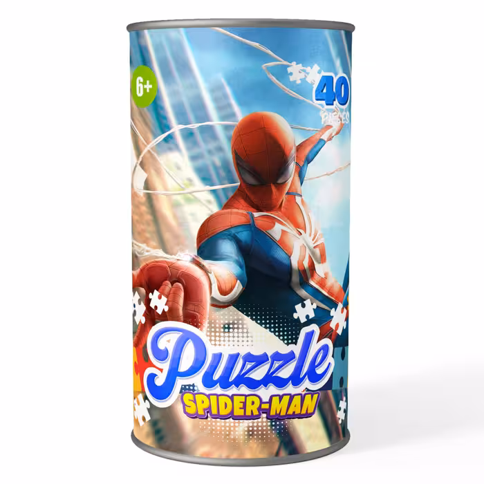 پازل 40 تکه کارتون مرد عنکبوتی