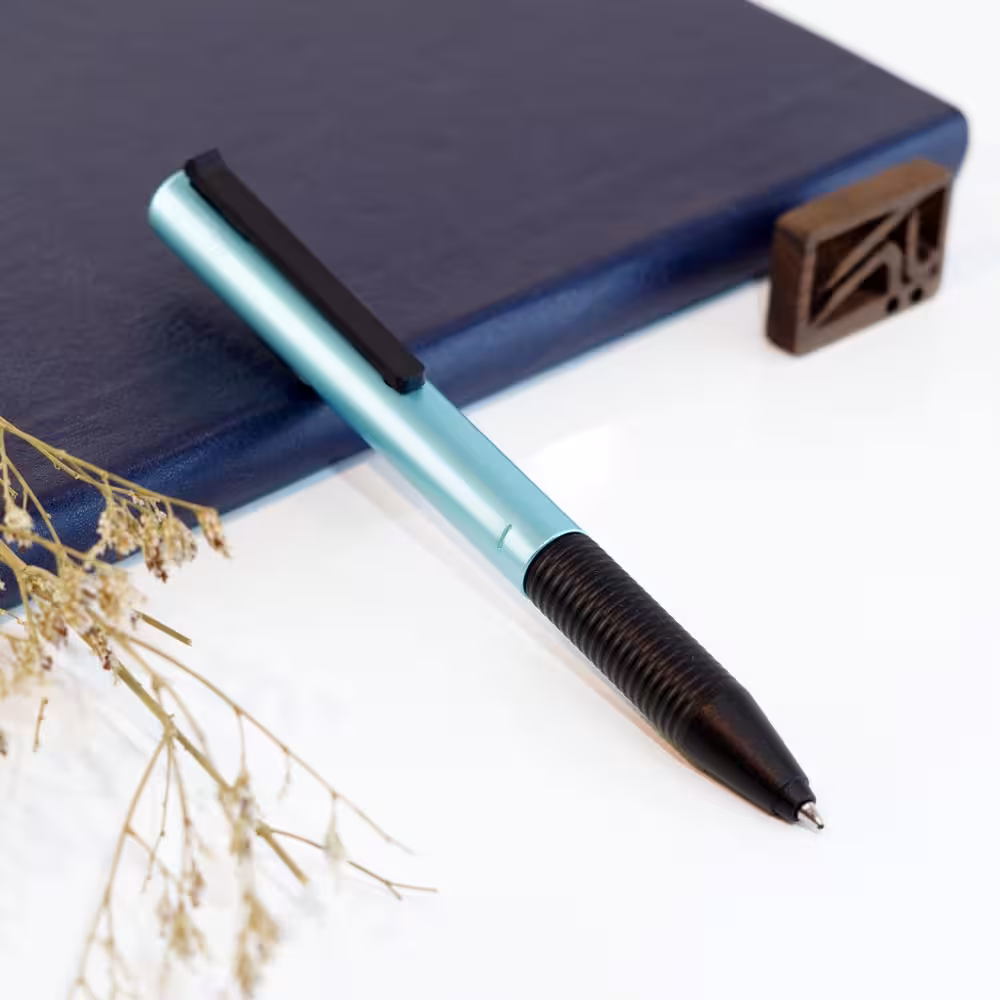 روان نویس لامی کلیکی تیپو آبی روشن LAMY Tipo Rollerball Pen Light blue 339