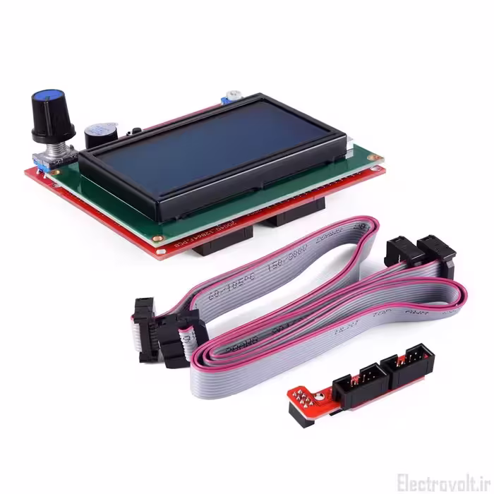 نمایشگر LCD گرافیکی 64*128 پرینتر سه بعدی