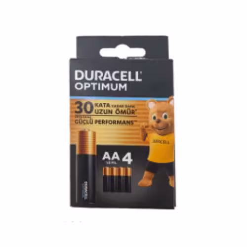 باتری قلمی AA دوراسل OPTIMUM اوپتیموم بسته 4 عددی