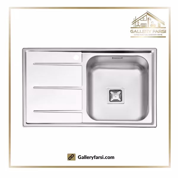 سینک پرنیان استیل توکار مدلPS-2213