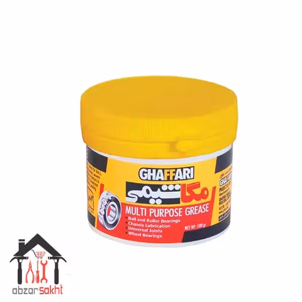 گریس لیتیوم غفاری (نسوز) 100 گرمی کارتن 30 عددی