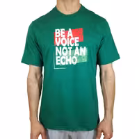 تیشرت نخ پنبه اکو سبز کد 1041190