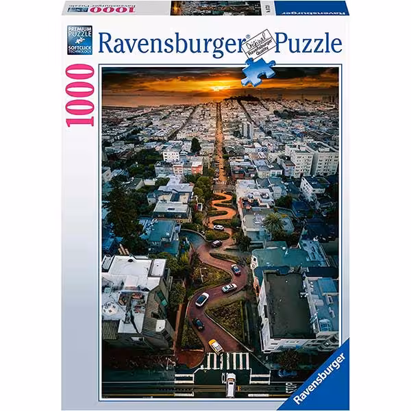 پازل 1000 قطعه Ravensburger طرح خیابان لومبارد